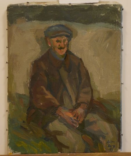 1947 Porträtt man Frankrike