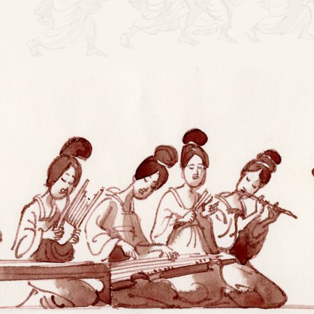 750tal Kina Tang musiker