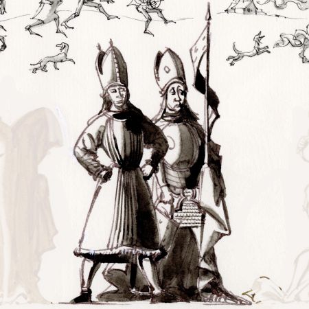 1470tal Burgund  stridande biskopar